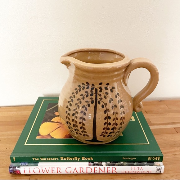 Tree Image Ceramic Pitcher - Picture 5 of 14